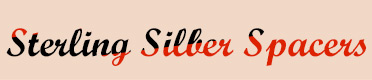 Sterling Silber Spacers